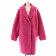 アルマーニエクスチェンジ A/X ARMANI EXCHANGE Long-hair Wool Coat ロングコート ウール混 S ピンク /YI30のサムネイル