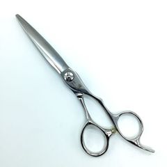【Lulu scissors】Lulu-K60FD シザー オフセット 理容 美容ハサミ 美容師 理容師 右利き 6インチ 中古 sc1855