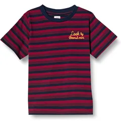 LOOK by BEAMS mini マルチボーダー Tシャツ ユニセックス 子供