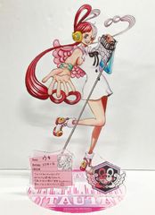 33.【開封/現状品】ウタ アクリルGIGAフィギュア ワンピース ◆