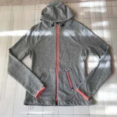 ト2501-③-3568 ナイキ NIKE ジップアップパーカー　グレー　Ｌ
