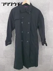 ◇ URBAN RESEARCH アーバンリサーチ 長袖 トレンチ コート サイズS ブラック レディース 【中古】 【1002801103118】