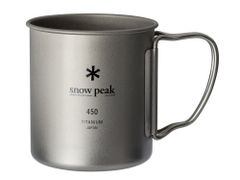 【送料無料】スノーピーク(snow peak) マグ・シェラカップ チタン シングルマグ 450ml MG-143 コップ 軽量 アウトドア キャンプ