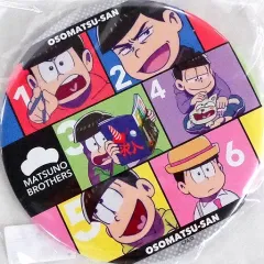 【中古】バッジ・ピンズ(キャラクター) 集合(6コマ割) デカデカ缶バッチ 「おそ松さん」