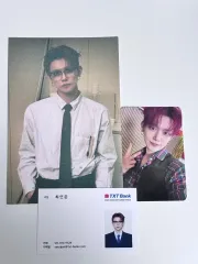 TXT ヨンジュン(YEONJUN・チェヨンジュン) シーグリ シーズングリーティング 銀行 社員証 社員証風カード + フォトカード トレカ