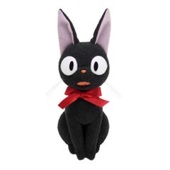 【数量限定】ほのぼのジジ ぬいぐるみ スタジオジブリ Ｍ 口あき サン・アロー K9351