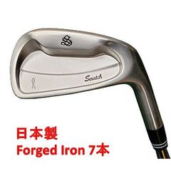 【 アウトレット 7本組み 】【 日本製 】スクラッチ ゴルフ フォージド アイアン セット 7本 ( #6-9,Pw,Sw,Lw ) DG-S200 スチールシャフト