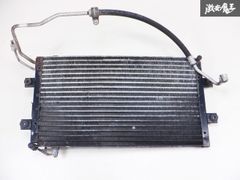 漏れなし!! 日産純正 E-Z32 フェアレディZ 300ZX VG30DE 1989年9月 4FT AT エアコン コンデンサー A/C コンデンサ  棚