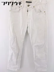 ◇ Johnbull ジョンブル ボタンフライ ジーンズ デニム パンツ サイズS ホワイト レディース  【中古】 【1111290002397】