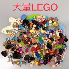 中古 LEGO レゴ フレンズ  ミニドール　フィギュア　ミニフィグ　バラバラ　パーツ　大量　まとめ売り NP-456 ※ヘッド　トルソー　レッグ　ヘアー　小物　男の子　女の子　イルカ　白馬　他 465