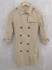 ■ NATURAL BEAUTY BASIC ナチュラルビューティーベーシック ライナー付き 長袖 トレンチ コート S ベージュ *  【1002799306652】