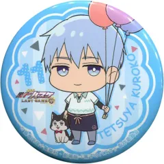 【中古】バッジ・ピンズ(キャラクター) 黒子テツヤ(風船) 「セガコラボカフェ 劇場版 黒子のバスケ LAST GAME 第1弾 デフォルメ缶バッジ ～ホームパーティーver.～」