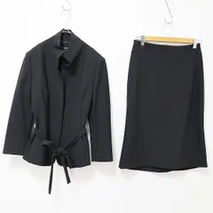 ストロベリーフィールズ STRAWBERRYFIELDS セットアップ スカートスーツ フォーマル ジャケット スカート リボン [x967390n]