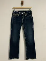 26 TRUE RELIGION(トゥルーレリジョン) レディース ワールドツアー ブーツカット デニム パンツ