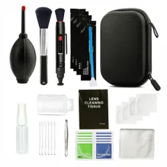 ☆ ブラック ☆ カメラクリーニングキット cd02 カメラ クリーニング キット クリーニングキット カメラクリーナーキット カメラクリーニングキット 清掃用品 カメラクリーニング 防水 ケース付き 防水ケース付き メンテナンス 掃除 メンテナンス用品?