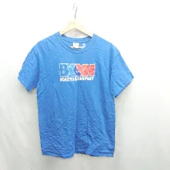 ◇ ⊂ GILDAN ギルダン 長袖 Tシャツ サイズM ブルー系 メンズ E  【1501230008884】