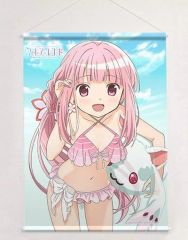 C106 ばっどがーる 優谷優 描き下ろし特大タペストリー メイド水着