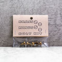 真鍮マイナスネジ ボルト M5×10mm 4本セット