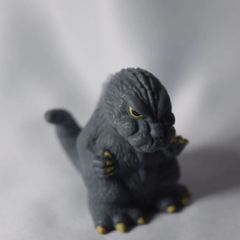 ゴジラ’64 指人形 「トレーディングフィギュア ゴジラ64 ゴジラ超全集 第1弾」 ソフビ人形 食玩 フィギュア ゴジラ