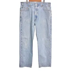 00年代 Levi's リーバイス 505 デニムパンツ ライトブルー (メンズ W36 L30) 中古 古着 S3312
