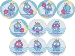 【中古】バッジ・ビンズ 全10種セット 「サンリオキャラクターズ トレーディングスタンド付き缶バッジ ハンギョドン40th」