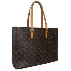 【大特価】LOUIS VUITTON ルイヴィトン トートバッグ モノグラム ルコ ハンドバッグ A4対応 ブラウン 茶 鞄 かばん M51155    ゴールド金具 レディース【品】