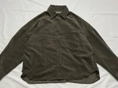 【210713】URBAN RESEARCH アーバンリサーチ  コーデュロイ　オーバーサイズ　長袖シャツ　メンズLサイズ　表記FREE メンズ  ・ カーキ