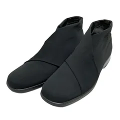 【極美品】ワコール (24.5) ショートブーツ Tear コンフォートシューズ スリッポン 希少デザインのサムネイル