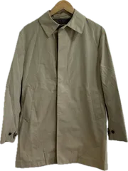 Z1524NEWYORKERニューヨーカー　ステンカラーコートアウター　ベージュ　メンズ　Lサイズ