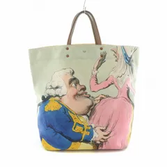 アニヤハインドマーチ ANYA HINDMARCH グラフィックトートバッグ ハンドバッグ キャンバス マルチカラー /NQのサムネイル