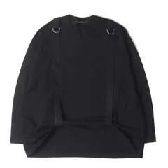 【美品】LIMI feu リミ フゥ Tシャツ ブラック 黒 サイズ:2 | 23SS ダブルベルト ディテール クォータースリーブ カットソー (40/2 COTTON JERSEY TAPE T-SHIRT A LJ-T25-046)【中古】のサムネイル