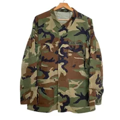【U.S.ARMY】 BDUシャツ／シャツジャケット｜XLサイズ相当｜メンズ｜ウッドランドカモ（迷彩）｜4ポケット／NYCO生地／ミリタリーテイスト