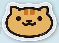 [중고] 소품 (캐릭터) 챠토라 씨 다이컷 멜라민 미니 트레이 [고양이 아츠메]