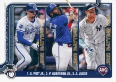【中古】スポーツ 345[Base]：Vladimir Guerrero Jr．/Aaron Judge/Bobby Witt Jr．