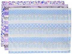 【特価セール】【3枚組】ランチョンマット スタンダード STYLE 水玉ハーモニーとフラワーセット CANDY N3632113 COLORFUL