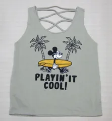 GYDA ジェイダ ミッキーマウス コラボ レースアップタンクトップ