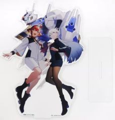 [중고] 잡화 스레타 머큐리 & 미오리네 렘브란 모그모 그려진 비주얼 스탠드 [이치 반 쿠지 기동 전사 건담 수성의 마녀] 마지막 원상