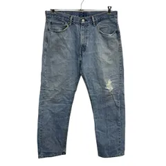 Levi's 505 デニムパンツ W36 ライトブルー リーバイス ジップアップ カジュアル アメカジ ジーンズ 古着卸 アメリカ仕入 2509-163