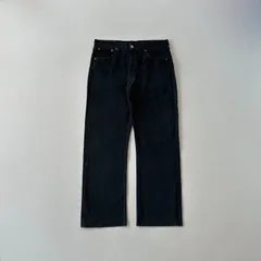 90s リーバイス501 ユーロ　後染め　ブラック　ストレートデニム　Y2406