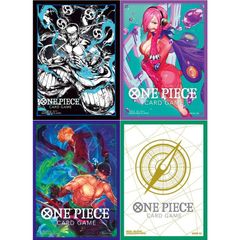 【新品】ワンピースカードゲーム オフィシャルカードスリーブ 5 (4種セット)【送料込み】
