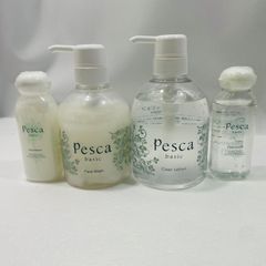 Ꮲesca ペスカ クリアローション 500ml+100ml   フェイスウォッシュ 400ml+100ml