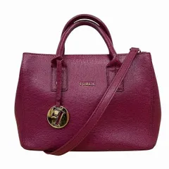 フルラ　FURLA　レザー　2WAY　バッグ　ハンドバッグ　ショルダーバッグ　レディース