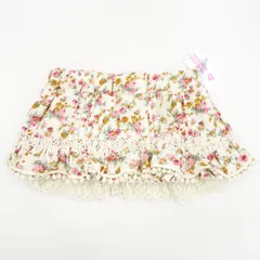 TRALALA 花柄レース スカート風 ショートパンツ 0/Fサイズ キュロットスカート 平成ギャル 姫系 希少 レア LIZ LISA リズリサ トゥララ タグ付き 未使用