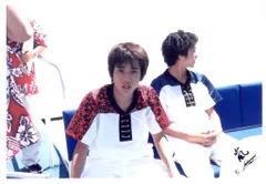 嵐 99年 デビューハワイ 二宮和也/櫻井翔 公式写真 *1枚