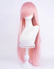 ウィッグ ストレート NO.6 ロング 頭囲60-70CM 全頭面 マスク 着ぐるみ 自作 カツラ コスプレ 変身 仮装 二次元