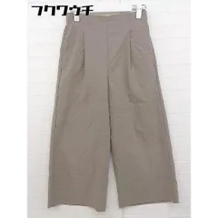 ◇ NATURAL BEAUTY BASIC ナチュラルビューティーベーシックワイド パンツ サイズS ブラウン レディース 【中古】 【1105210026471】