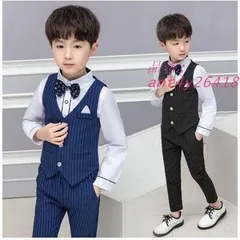 子供服 スーツ 男の子 キッズ フォーマル 男の子 入学式 結婚式発表会 紳士風 卒業式 2点セット キッズ 子供スーツ 上下セット スーツ 誕生日 ant4y264180
