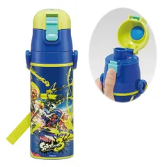 【在庫セール】子供用 3 ステンレス スプラトゥーン 470ml スポーツボトル 水筒 (skater) SDC4-A スケーター