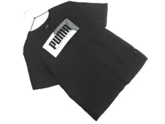 PUMA プーマ プリント Tシャツ sizeM/黒 ■◆ メンズ