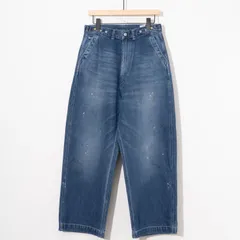 4月上旬発送予定 Ordinary fits オーディナリーフィッツ BELL PANTS USED ベル パンツ ユーズド デニム ジーンズ 新品のサムネイル